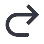 Refund Forward SVG Icon